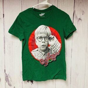 A Christmas Story Green Shirt Size Small Short Sleeve